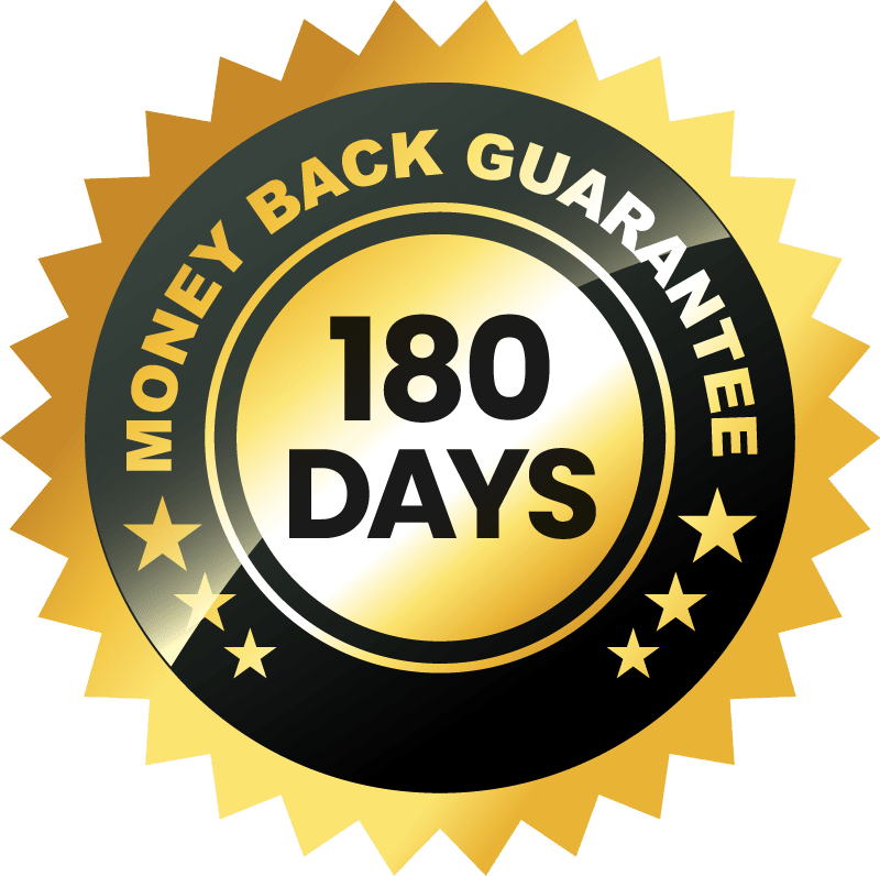 180-Day Guarantee Badge